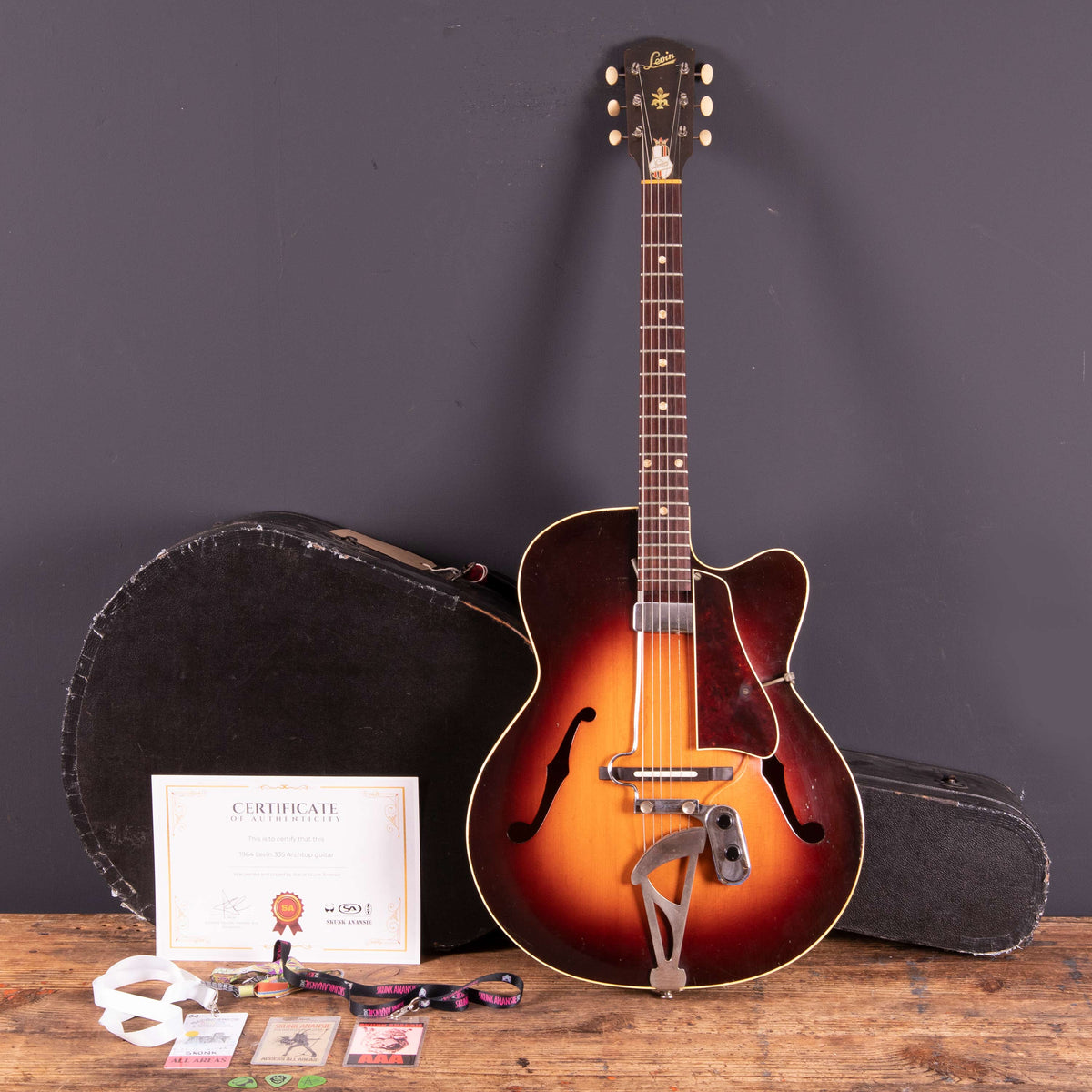 1964 Levin 335 - Sunburst | Ace - Skunk Anansie Collection – Vintage 'n