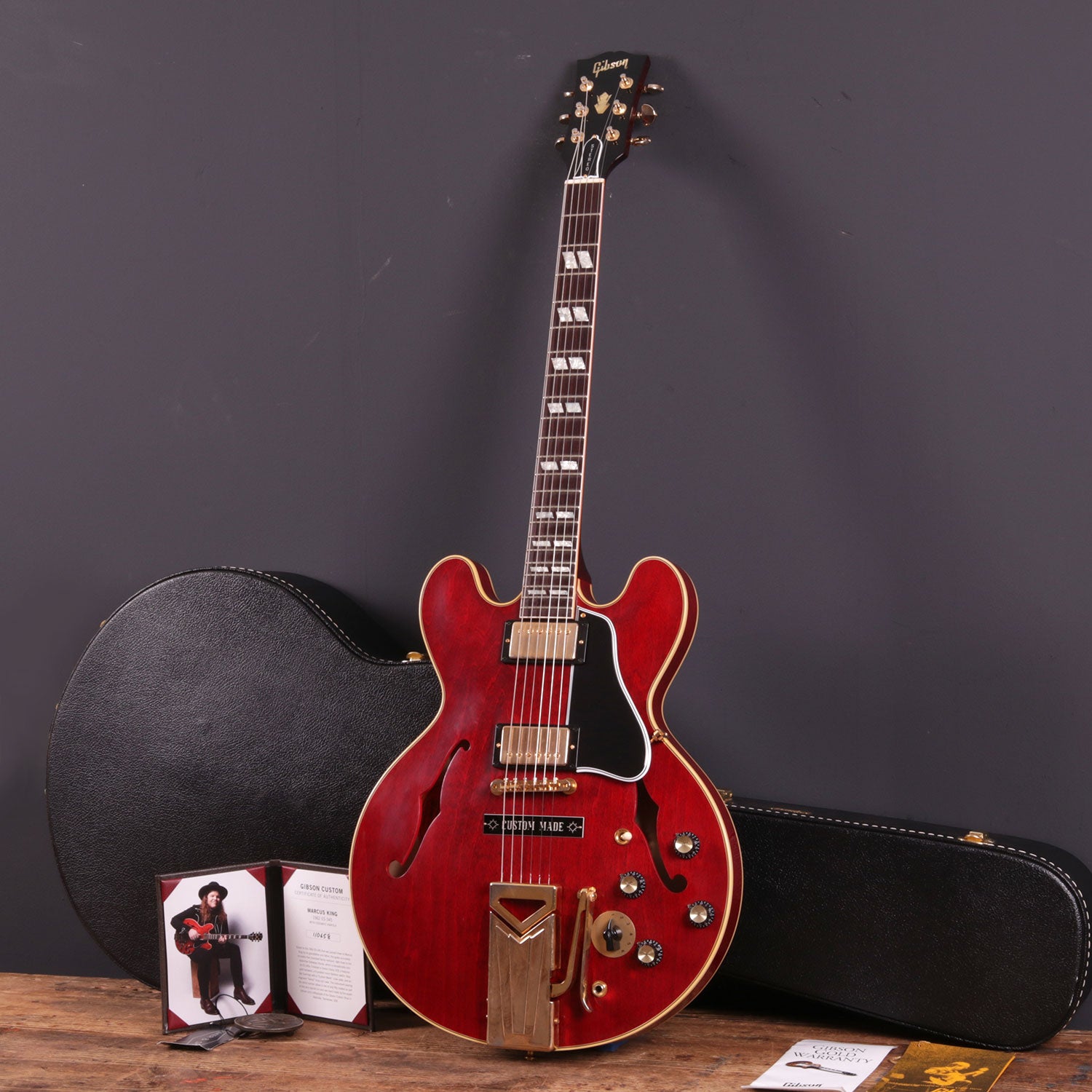 2021 Gibson Marcus King '62 ES-345, Cherry
