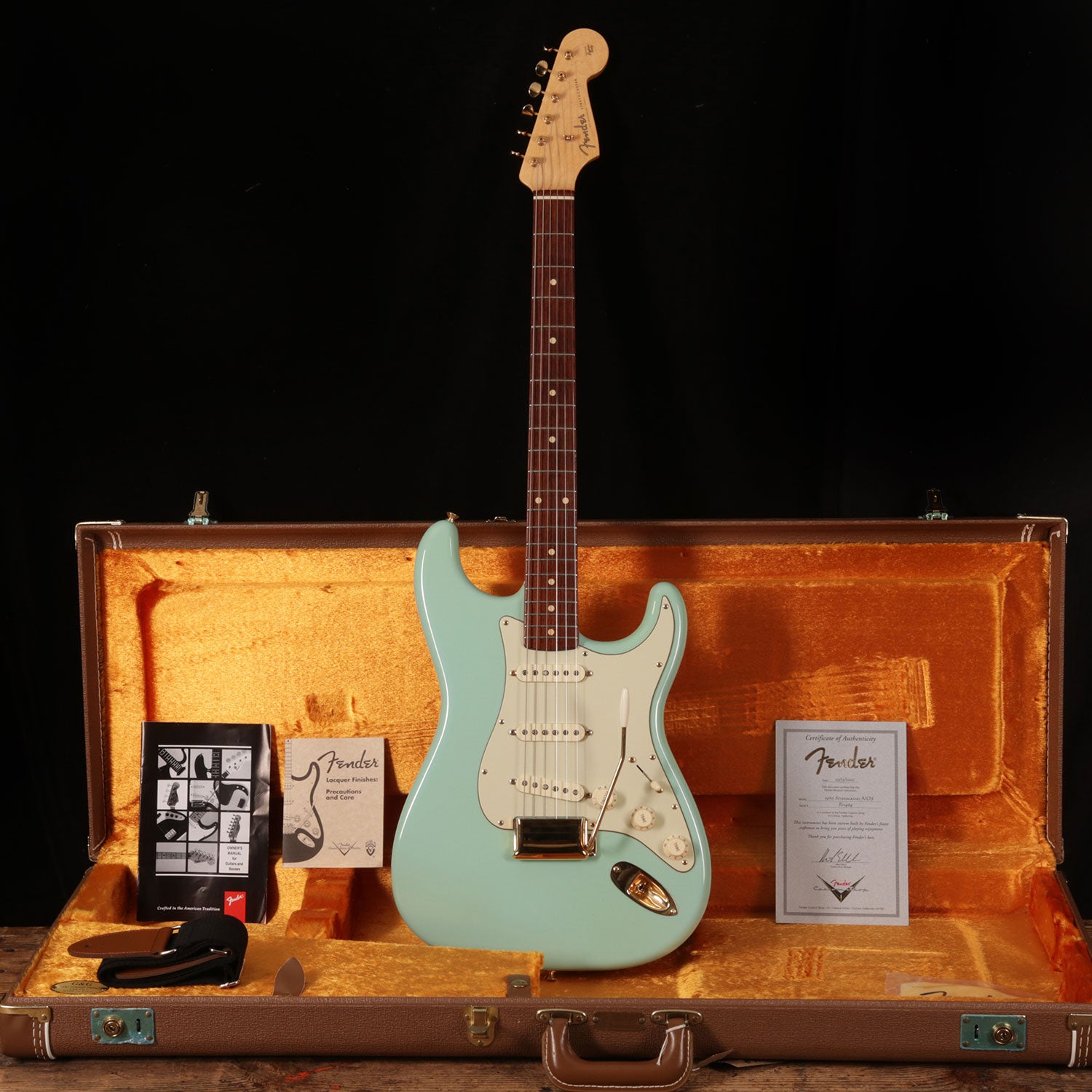 2002 Fender Custom Shop 1960 Stratocaster NOS, Daphne Blue