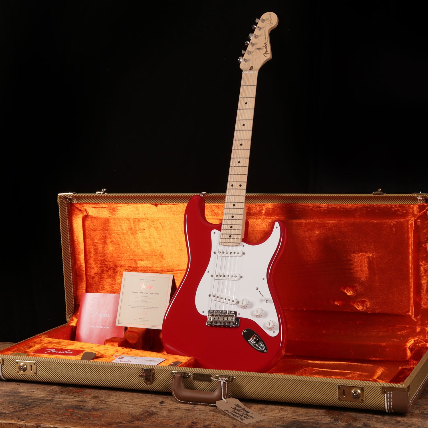 Eric clapton stratocaster shop red